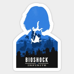 Bioshock Elizabeth and Booker Sticker